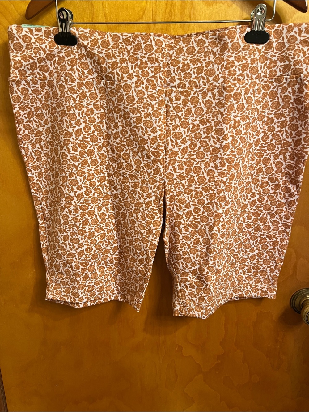 NWT Plus Size Terra & Sky Floral Biker Shorts Various Sizes